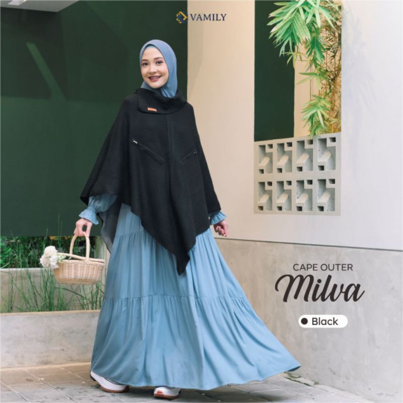 Cape outer Rajut Milva by Vamily