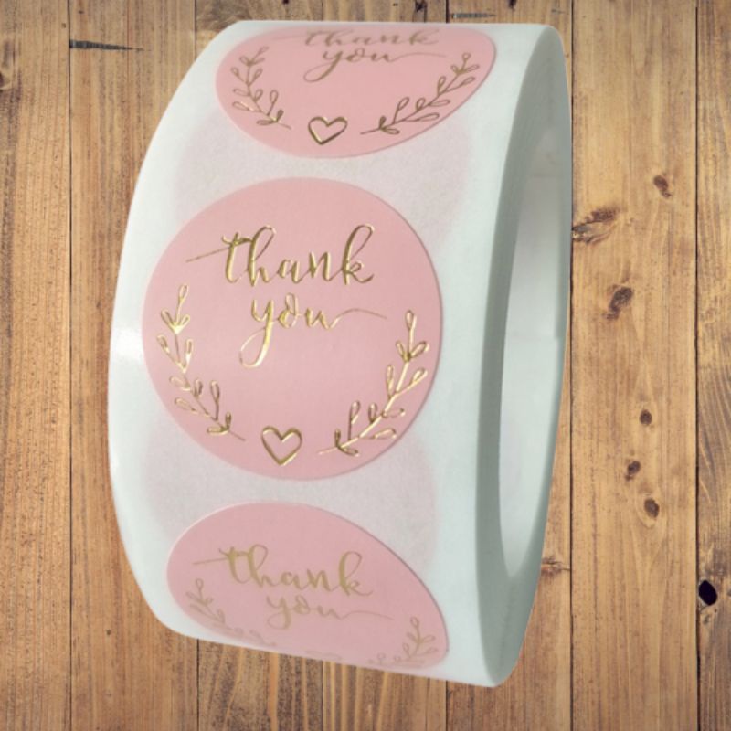 

Stiker Thankyou / Stiker Terimakasih/ Stiker Segel Ecer 100 pcs