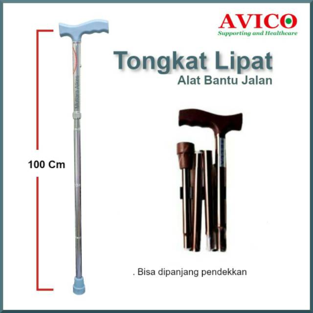 Tongkat lipat 4 avico