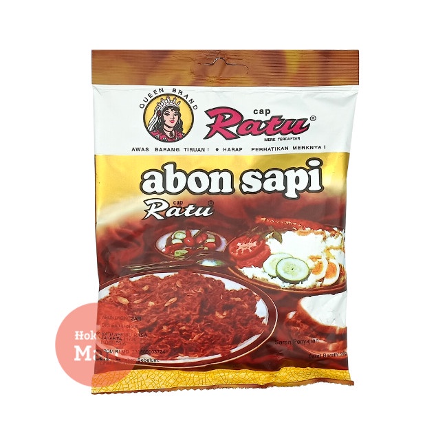 

Abon Sapi Cap Ratu Queen Brand 90gram Original