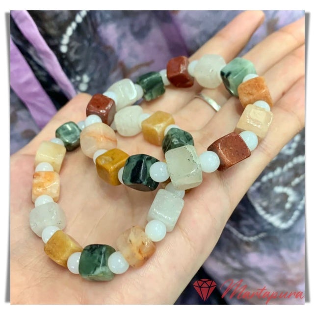 GBT1258 Gelang Batu Giok Birma