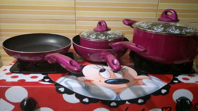 (gosend Only) Panci Set Panci Set Supra Panci Supra Set 7 Panci Supra 7 Pcs Panci Set Supra 7pcs