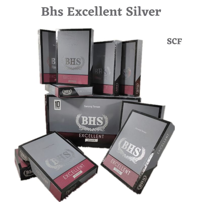 Sarung BHS Silver Excellent Songket SCF Songket Ecer Grosir SN