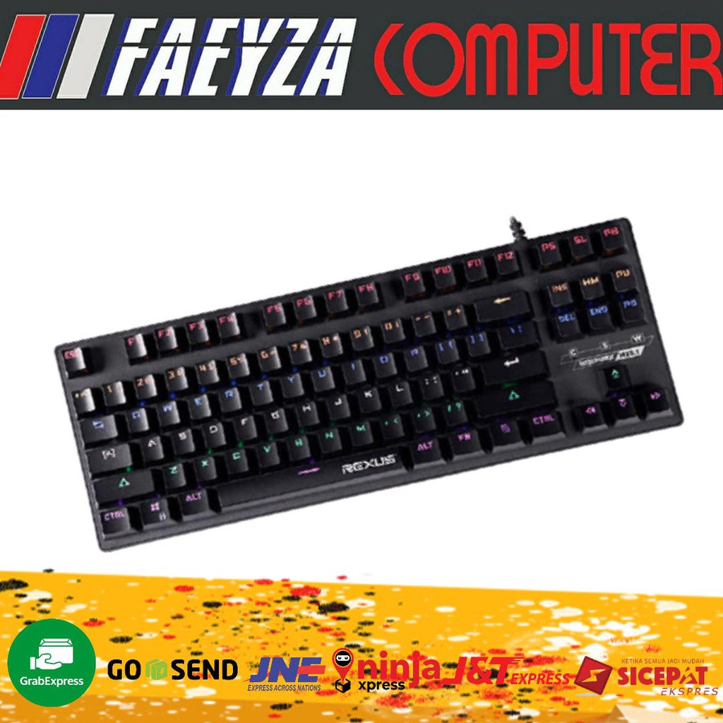 Rexus Legionare MX5.1 Mechanical Keyboard Tenkeyless Rainbow