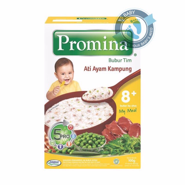 Promina Box Bubur Bayi Tim 8 9 120gr Shopee Indonesia