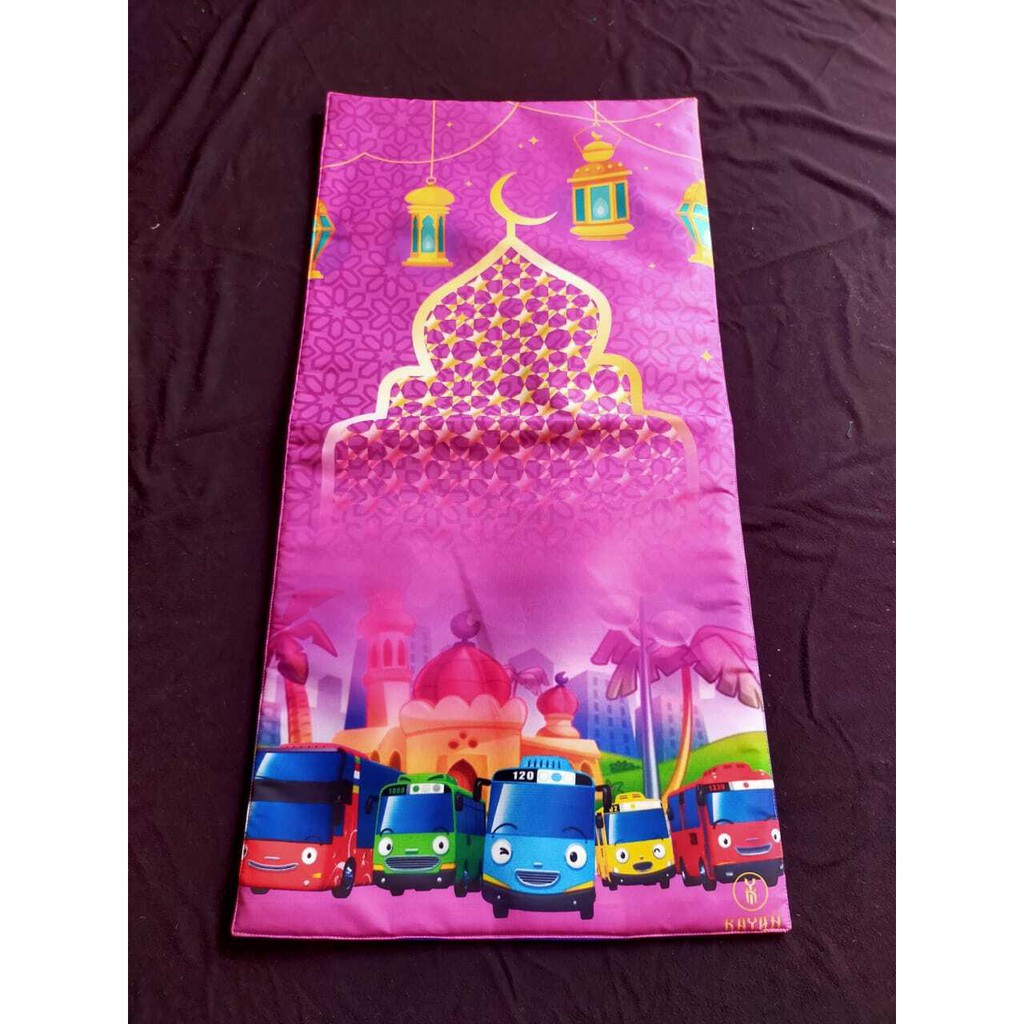 flam sajadah anak karakter tayo terbaru 2021-3