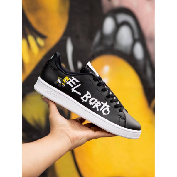 Adidas Grand Court x The Simpsons &quot;El Barto&quot; Black