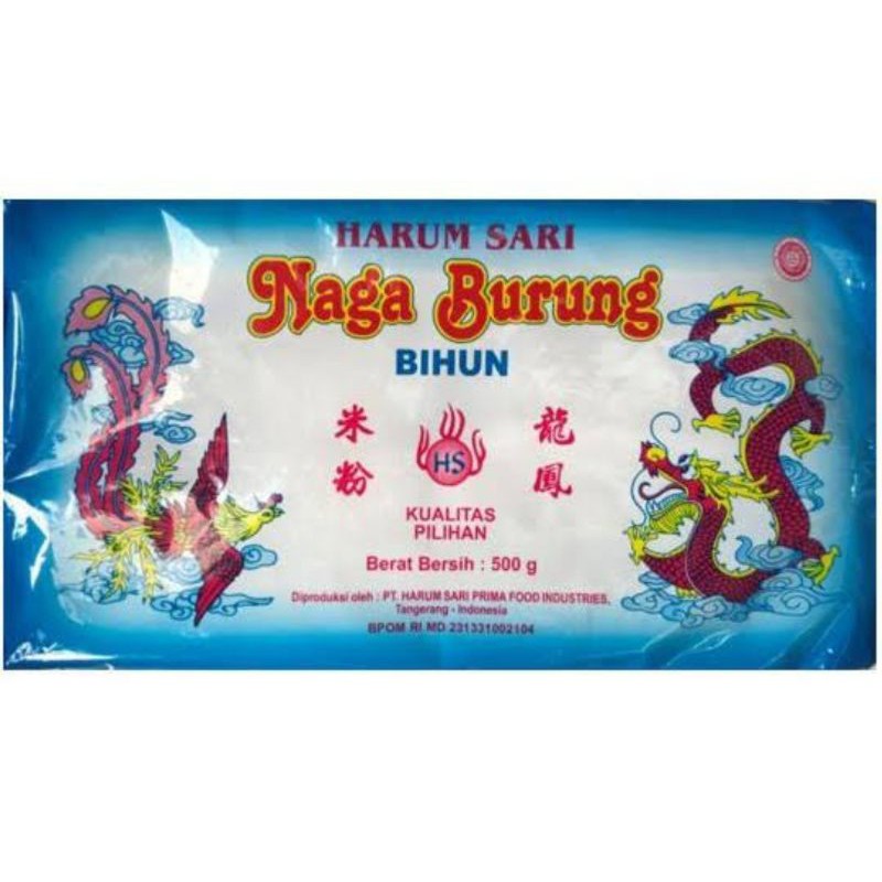 

Bihun Cap Naga Burung 500gr