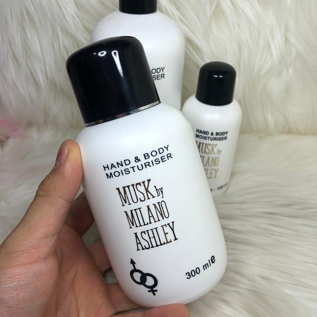 Musk Hand Body Lotion By Milano Ashley 150 ml | Black Musk