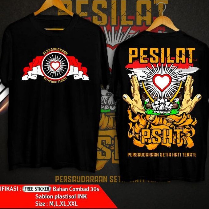 kaos PSHT Indonesia plastisol