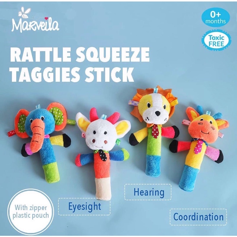 Marveila Rattle Stick/ mainan bayi