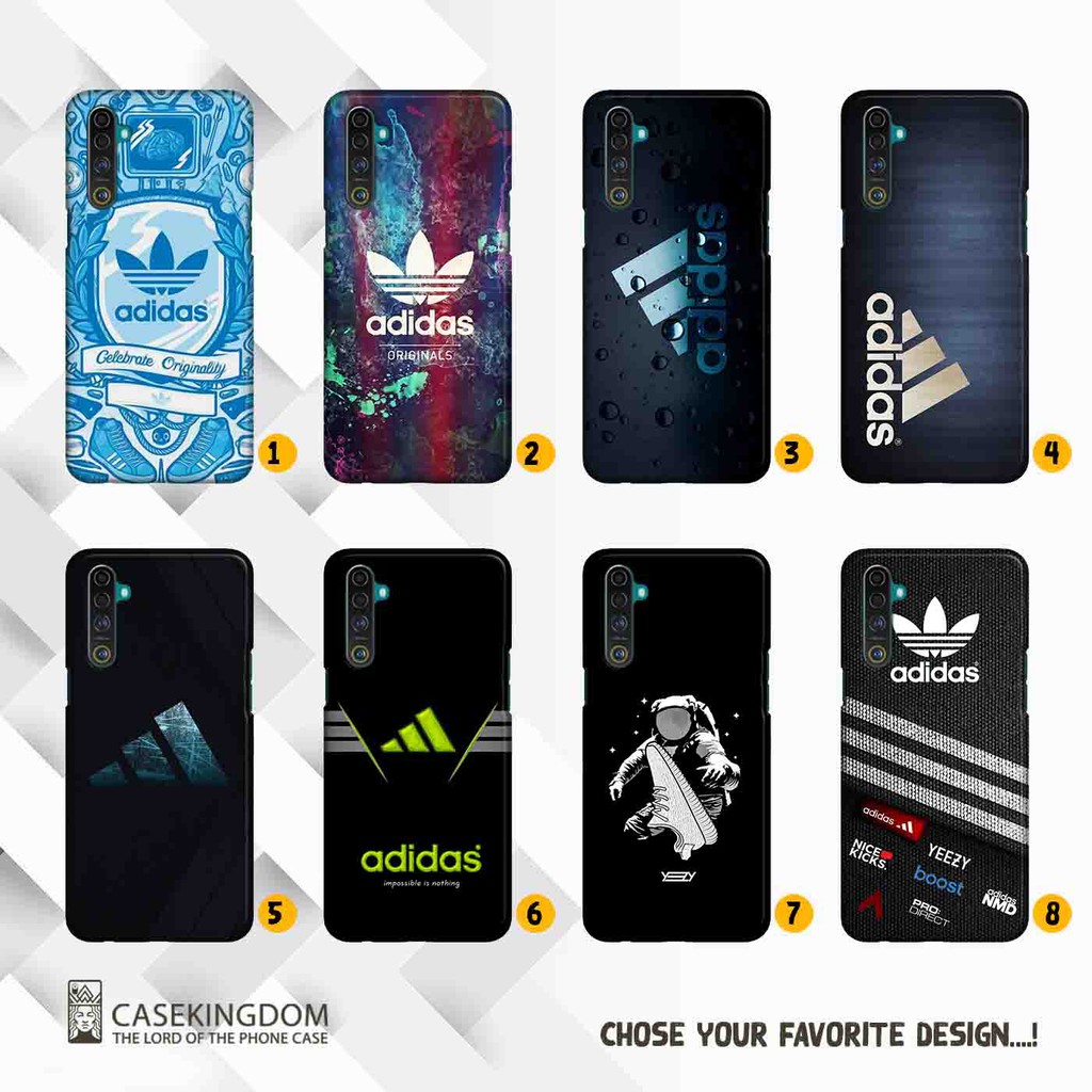 Premium Custom Case  Realme 6 Adidas Casing Hardcase Full Print