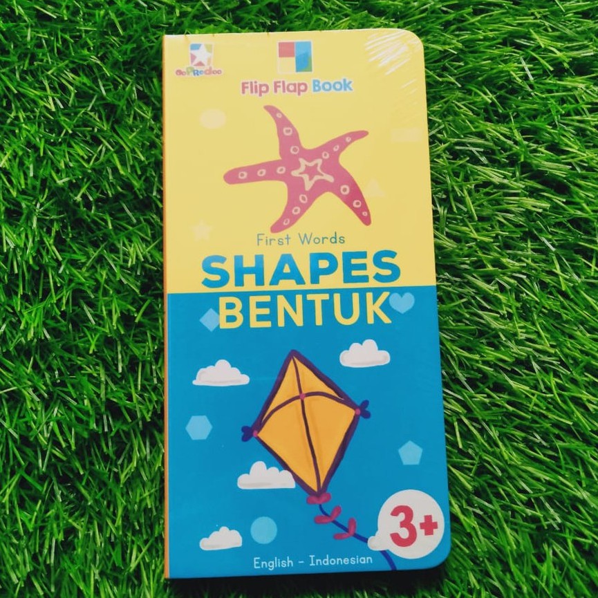 flip flap book - shapes bentuk