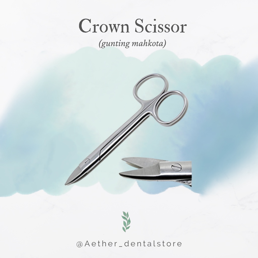 

gunting mahkota / crown scissors