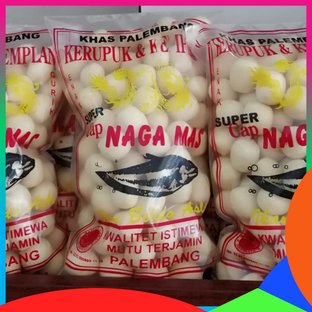 Jual Getas Super Gram Naga Mas Khas Palembang Enak Dan Gurih Kerupuk Getas Ikan Tenggiri