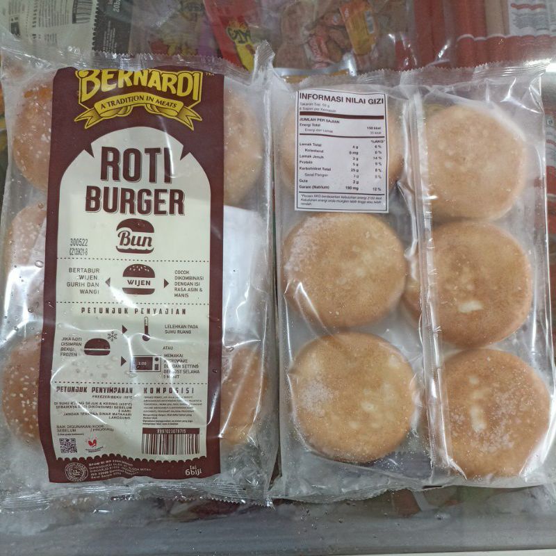 

Roti Bernardi wijen isi 6