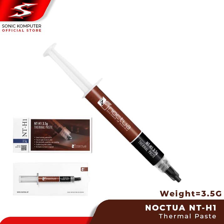 Pasta Prosesor Noctua NT-H1 3.5Gr | Processor Thermal Paste Noctua NTH1 | NT H1