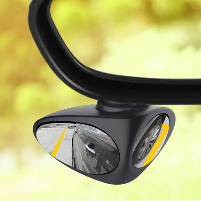 BLIND SPOT MIRROR SPION KIRI 2 IN 1 BLIND SPOT MIRROR CERMIN TAMBAHAN / BLIND SPOT MIRROR DUAL USE WIDE ANGLE VIEW MIRROR NEW SPION