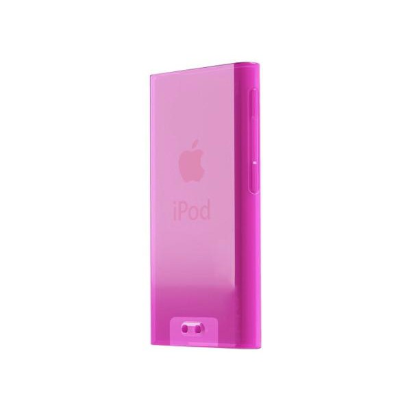 TUNEWEAR Softshell for iPod Nano 7th/8th Free TuneFilm & Strap - Pink