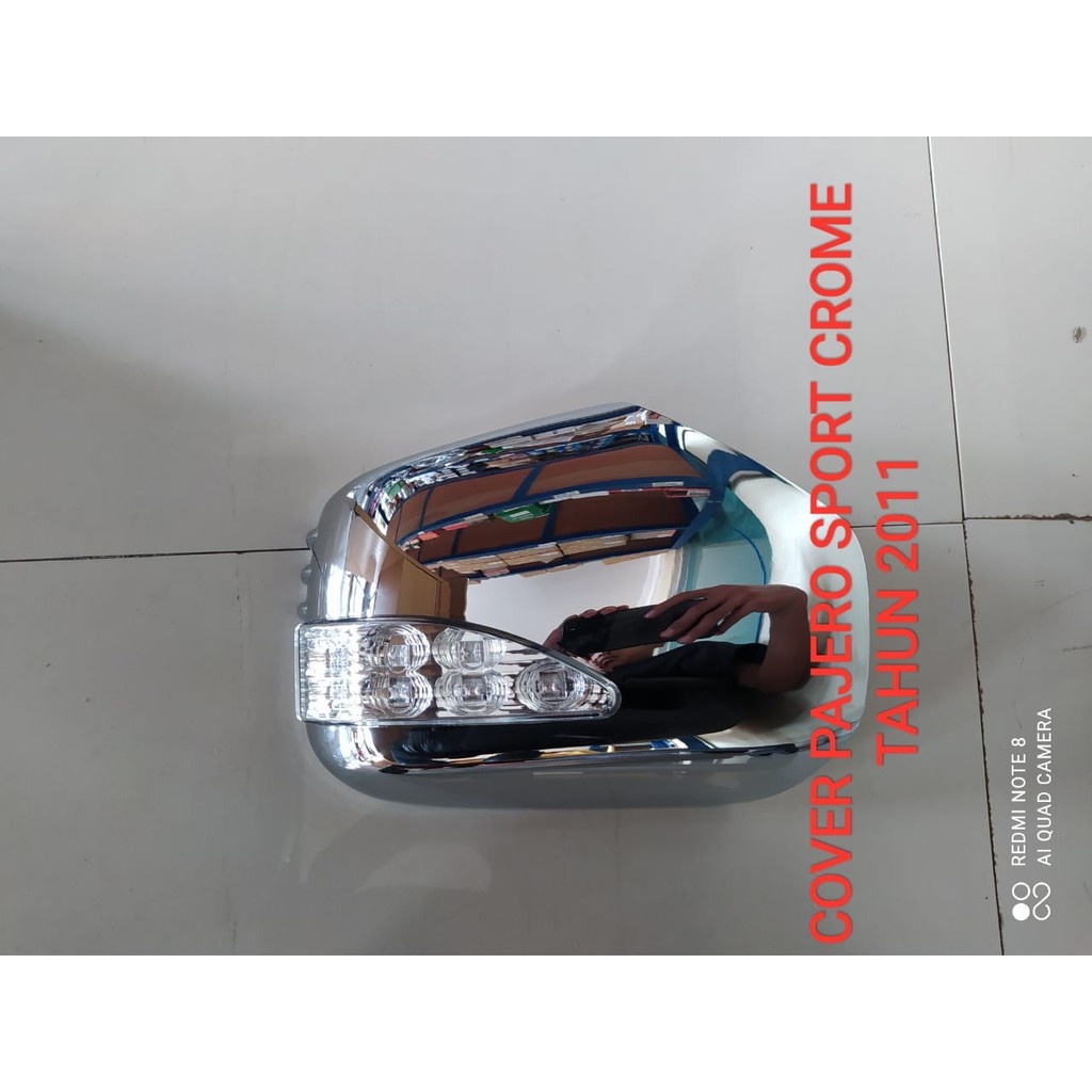 cover spion pajero sport / strada tahun 2011 + lampu