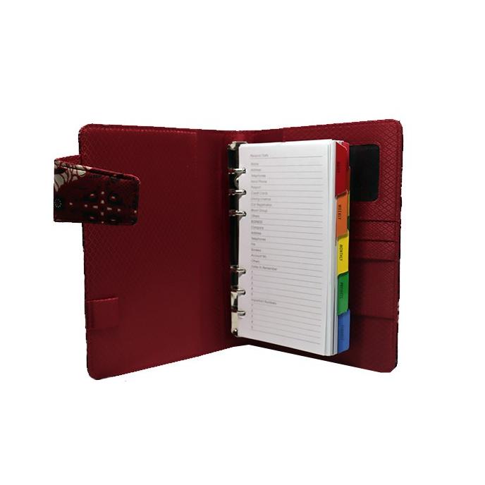 

Executive Planner Buku Agenda Notebook A5/B6 - Batik Edition (RED)