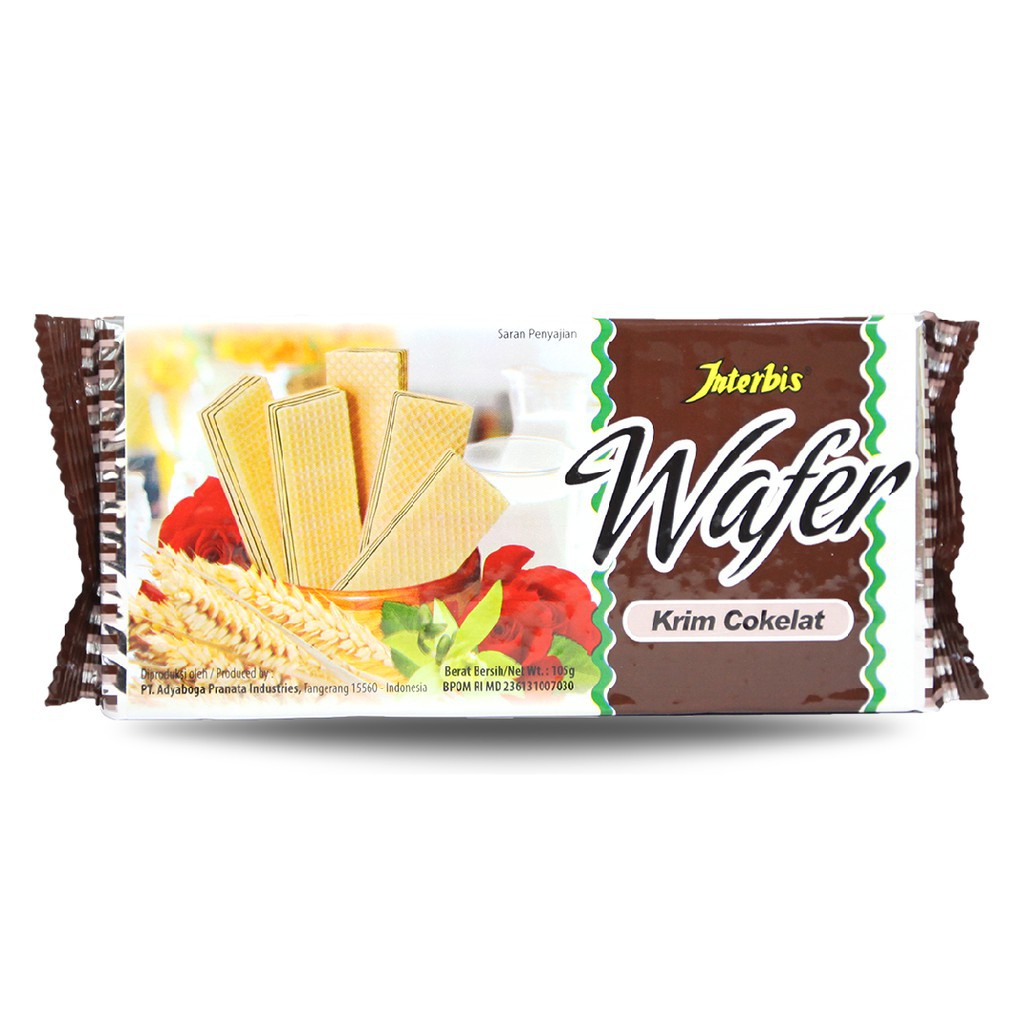 

Interbis Wafer Krim Coklat 105 gr #ITK