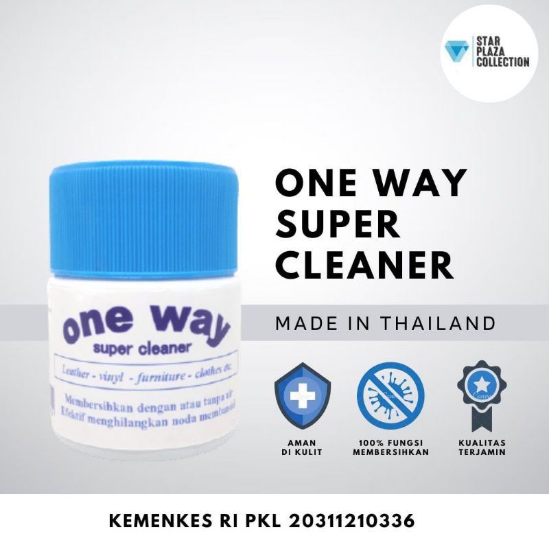 One Way Super Cleaner - Leather Cleaner - Pembersih Jok Sofa / Kursi / Jok Motor / Jok Mobil