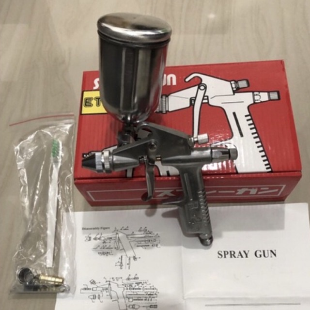 R-2 ETALIA Spray gun cat  tabung atas kecil 200cc semprot cat air spray gun spraygun paint sprayer a