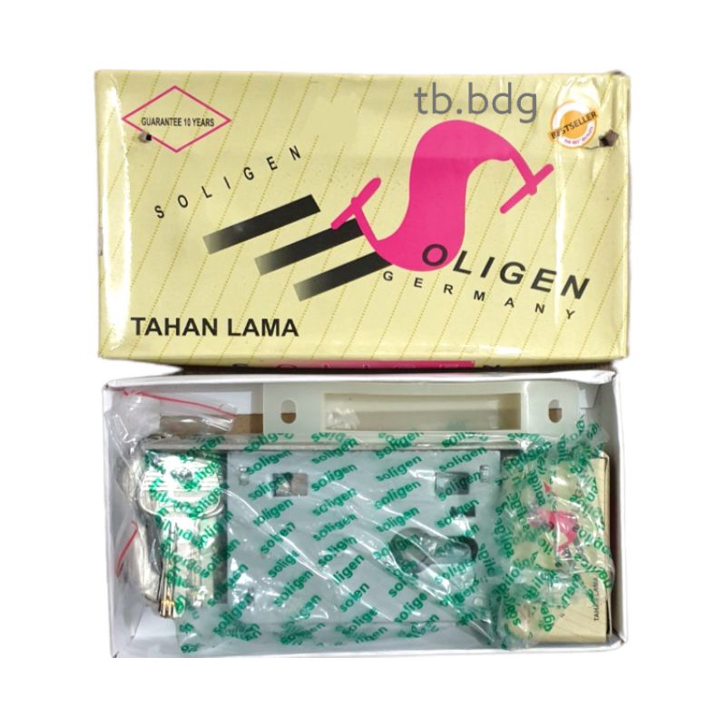 Kunci Pintu Dorong Geser Sliding Soligen