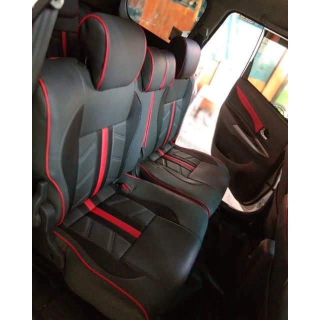 Cover Jok Mobil 1 Set Model standar,Avanza,innova,Xenia,Sigra,Rush,APV,Kijang,Terios,Dll.