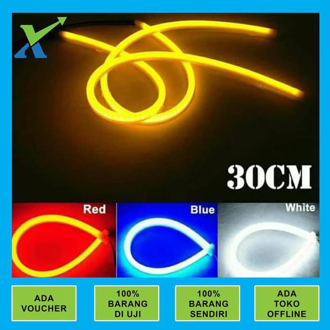 Kualitas Terbaik  Led  Drl Flexible 30Cm Lampu  Alis Neon 