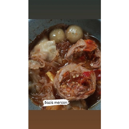 

Baso Daging mercon khas Garut