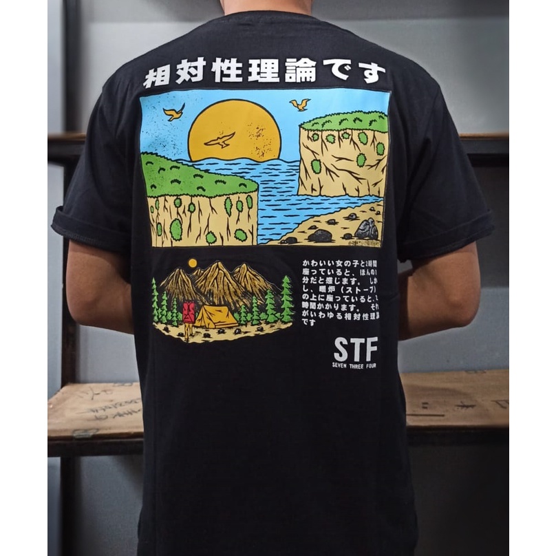 kaos distro x seven bandung