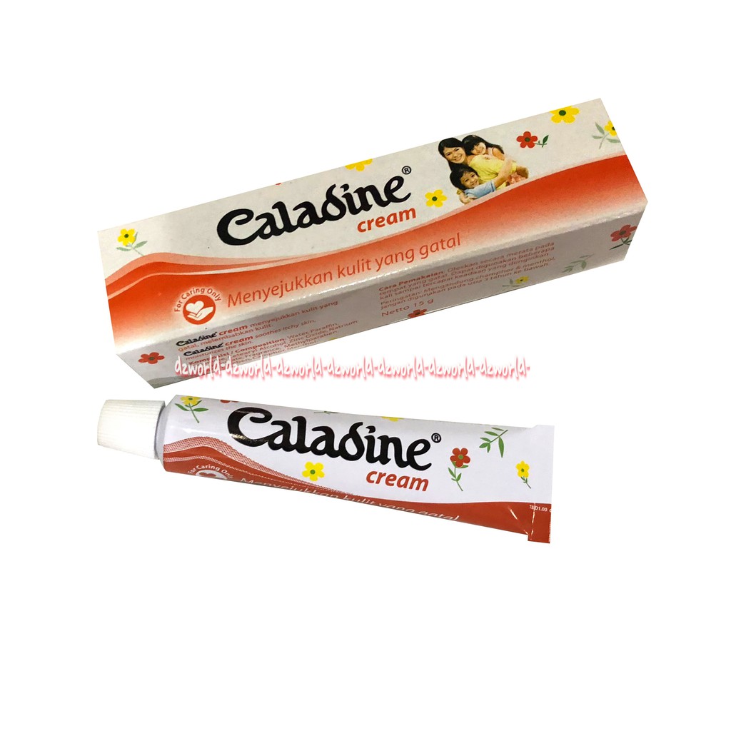 Caladine Cream 15gr Salep Salap Gatal Menyejukkan Kulit Gatal Kaladin Krim