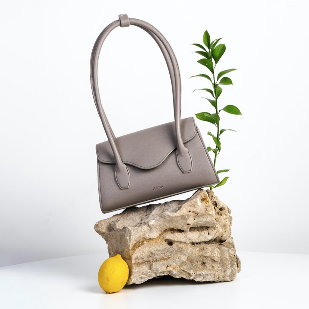 NARA - Esme Grey Shoulderbag Wanita