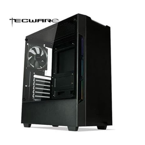 Tecware Nexus EVO Black - Tempered Glass Mid Tower ATX Case - Putih