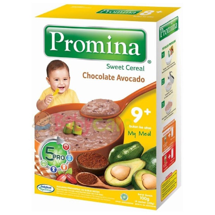 Promina Sweat Cereal Chocolate Avocado 9+