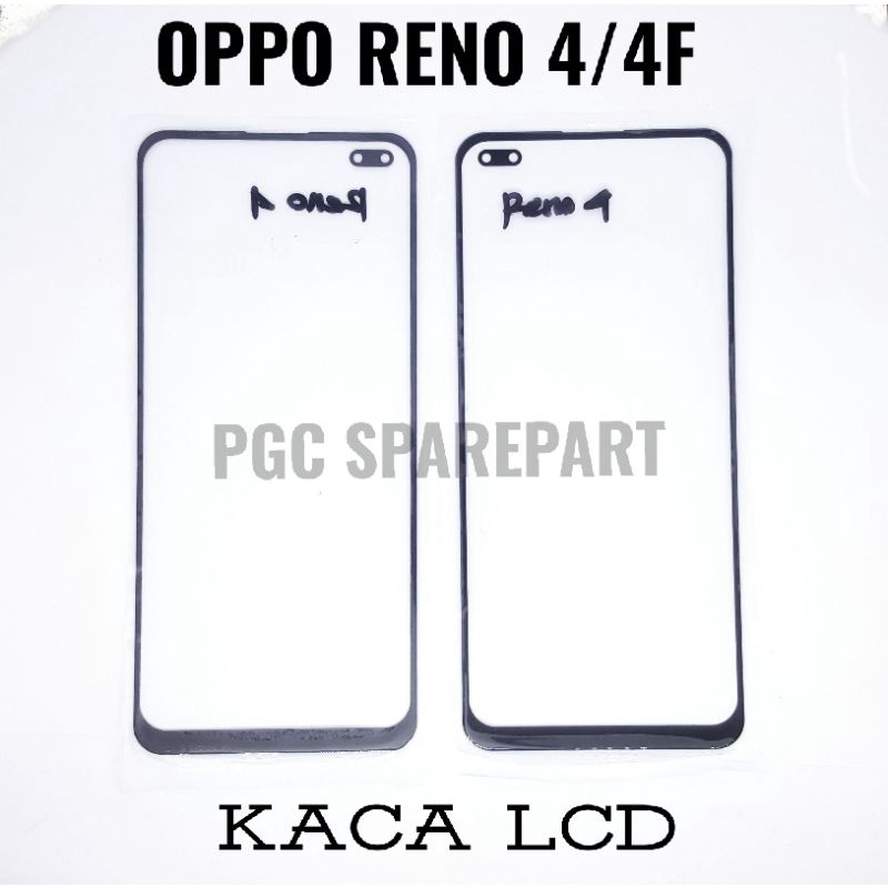 Original Kaca LCD Glass Oppo Reno 4 - 4F - Mirip touchscreen tapi tidak memiliki flexible