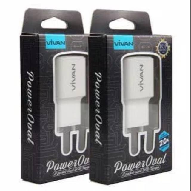 Adapter Charger Vivan Oval Fast Charging