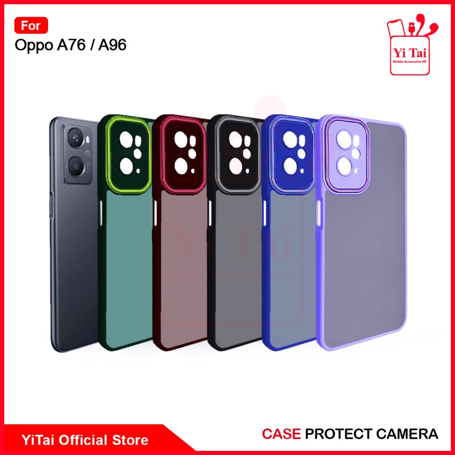 YC02 CASE YI TAI PROTECT KAMERA OPPO A15 A15S OPPO A76 OPPO A96 - BDC