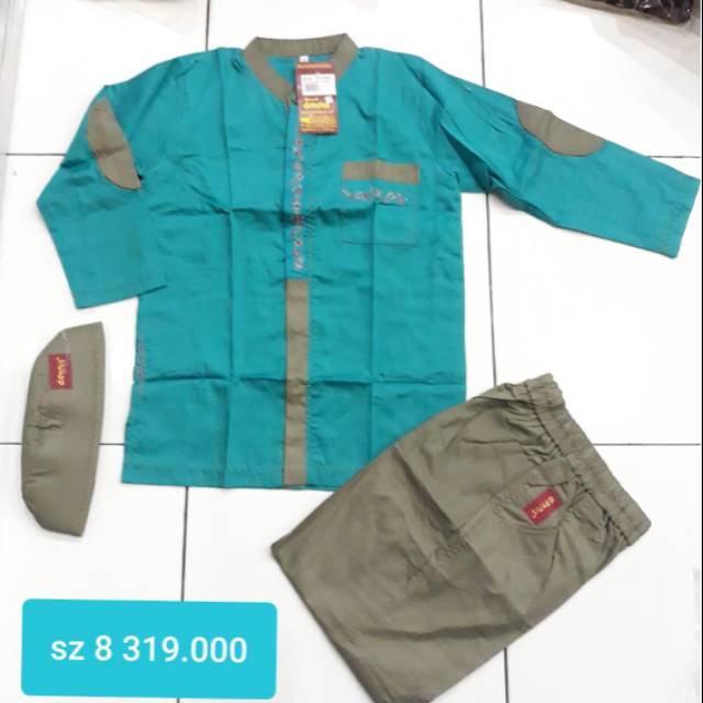 Dannis koko anak biru tosca lengan panjang