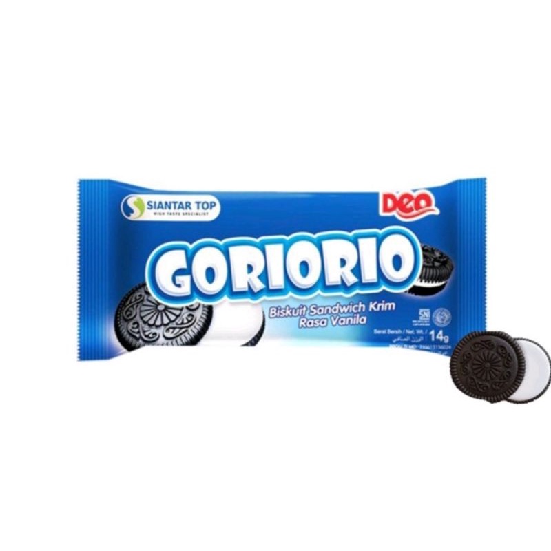 Goriorio Vanila 14gram isi 10 pcs