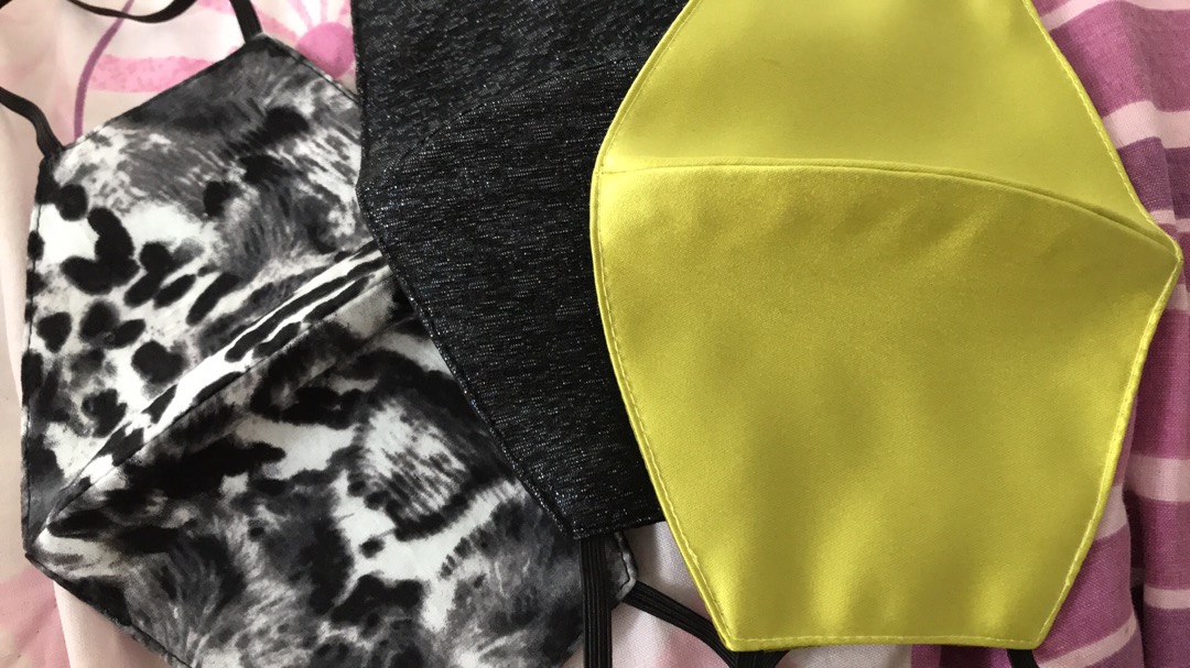 2-ply (bundle 3-mask) (tanpa Selipan Kantong) Cloth Face Mask