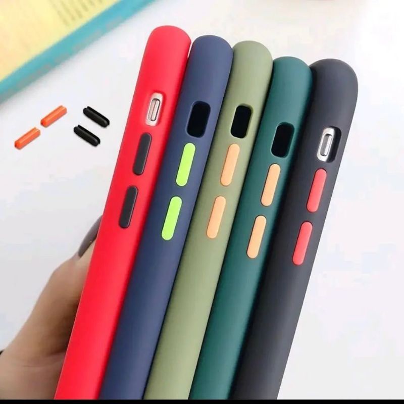 Mi 11T Mi 11T Pro Silikon Hybrid Shockproof Armor Case Matte Transparant