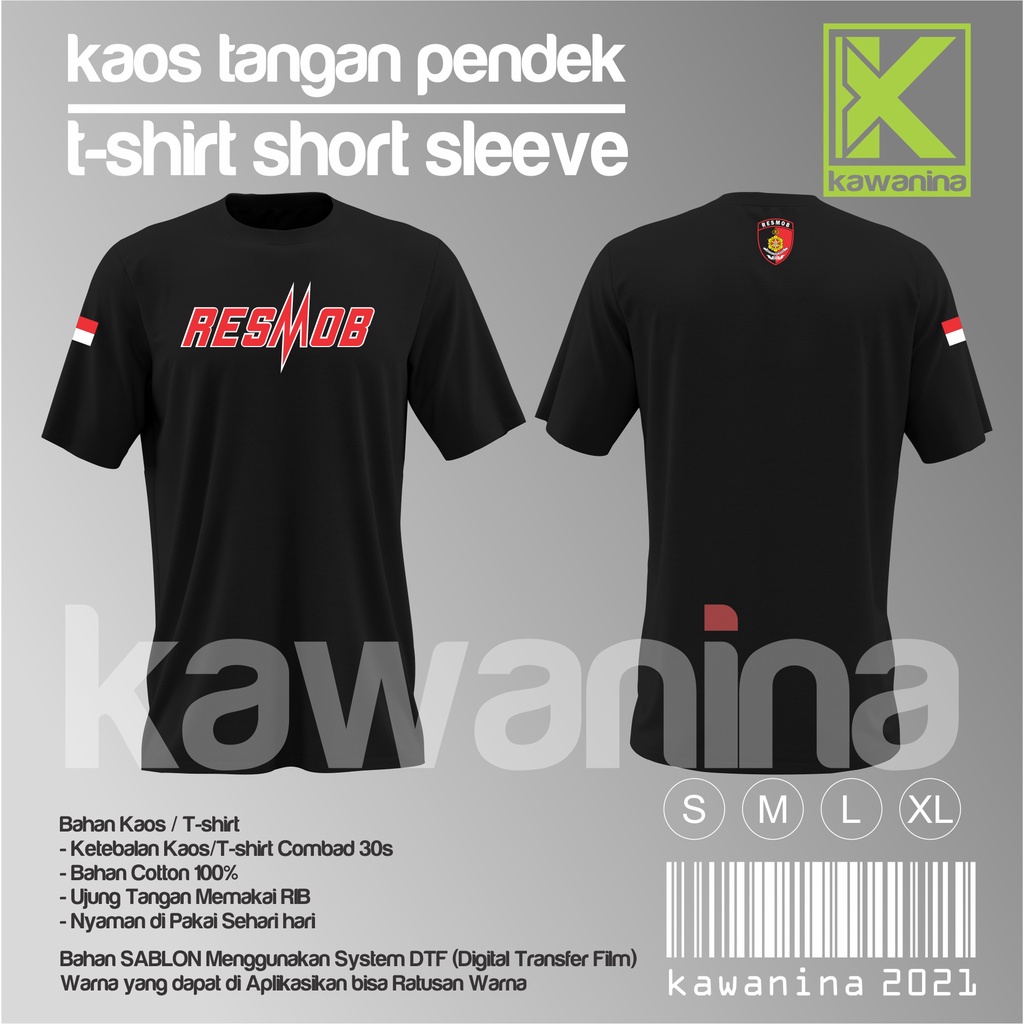Kaos Resmob / Kaos Polisi / Kaos Polri / Resmob