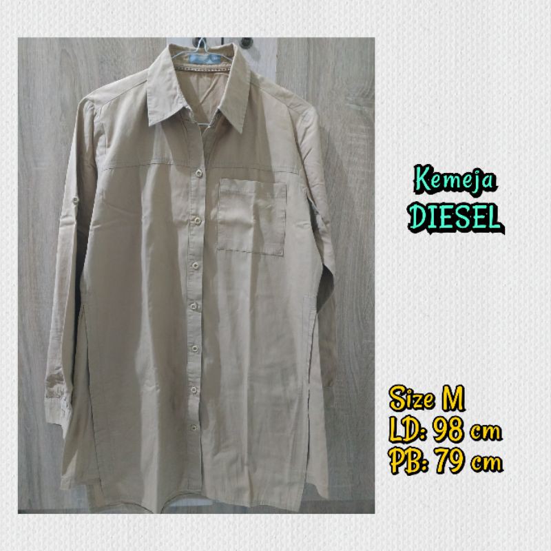 Kemeja Wanita Preloved DIESEL House
