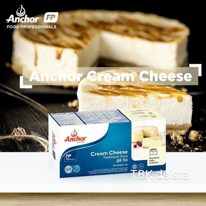 

Krim- Anchor Cream Cheese 500Gr&250Gr - 250Gr -Krim.