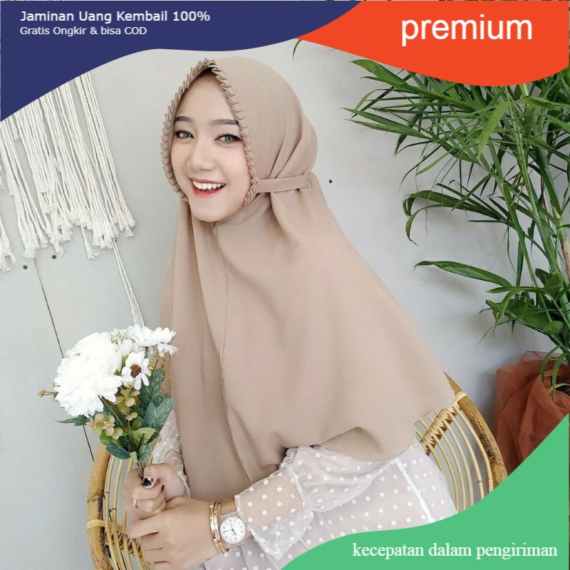 Jilbab instan sarah bergo sarah bergo lipit diamond