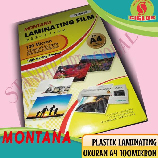 

Plastik laminating A4 Montana