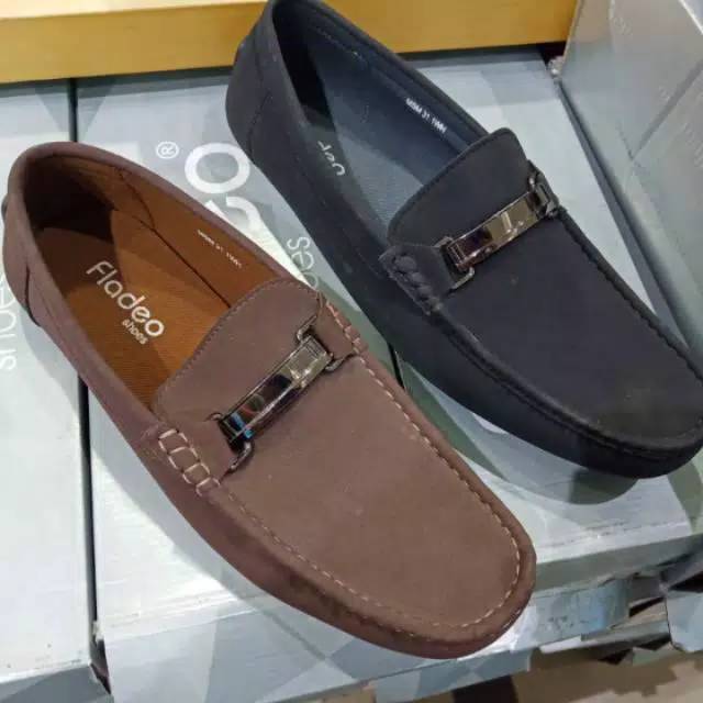 Sepatu mocasin pria merk FLADEO 07 original branded